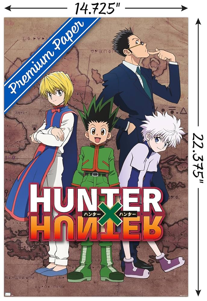 HUNTER×HUNTER ポスター Amazon.com: ABYSTYLE HUNTER X HUNTER Poster Greed Island (52